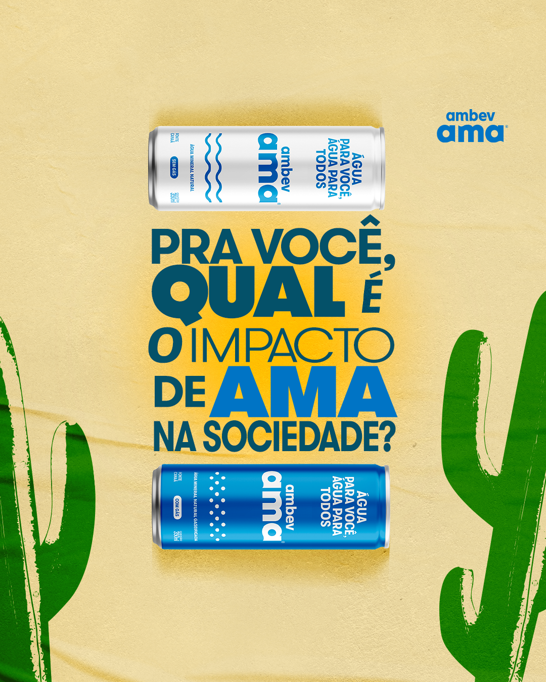 Peça do projeto AMA Ambev